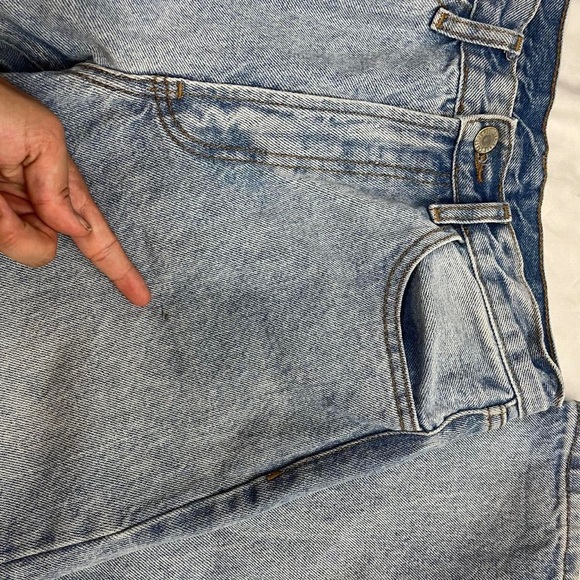 John Galt brandy Melville high waisted straight leg jeans - Picture 4 of 4